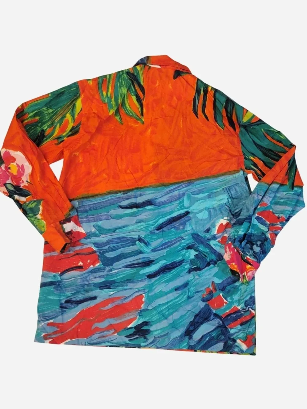 Polo by Ralph Lauren Multicolor Floral & Stripe Button-Down Shirt